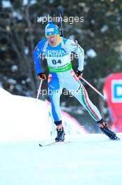 05.03.2011, Khanty-Mansiysk, Russia (RUS): Rene Laurent Vuillermoz (ITA), Rossignol, Rottefella, Exel - IBU world championships biathlon, sprint men, Khanty-Mansiysk (RUS). www.xpb.cc. © Manzoni/xpb.cc. Every downloaded picture is fee-liable.