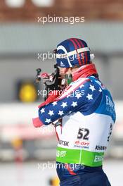 05.03.2011, Khanty-Mansiysk, Russia (RUS): Lowell Bailey (USA), Rossignol, Rottefella, One Way - IBU world championships biathlon, sprint men, Khanty-Mansiysk (RUS). www.xpb.cc. © Manzoni/xpb.cc. Every downloaded picture is fee-liable.