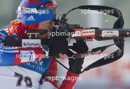 05.03.2011, Khanty-Mansiysk, Russia (RUS): Andrei Makoveev (RUS), Fischer, Rottefella, Swix, adidas - IBU world championships biathlon, sprint men, Khanty-Mansiysk (RUS). www.xpb.cc. Â© Miko/xpb.cc. Every downloaded picture is fee-liable.