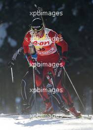 05.03.2011, Khanty-Mansiysk, Russia (RUS): Tarjei Boe (NOR), Fischer, Rottefella, Swix, ODLO - IBU world championships biathlon, sprint men, Khanty-Mansiysk (RUS). www.xpb.cc. Â© Miko/xpb.cc. Every downloaded picture is fee-liable.