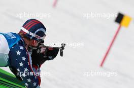 05.03.2011, Khanty-Mansiysk, Russia (RUS): Jay Hakkinen (USA), Rossignol, Rottefella, Swix, adidas - IBU world championships biathlon, sprint men, Khanty-Mansiysk (RUS). www.xpb.cc. © Manzoni/xpb.cc. Every downloaded picture is fee-liable.