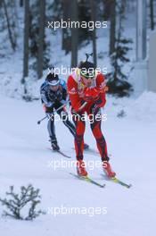 05.03.2011, Khanty-Mansiysk, Russia (RUS): Tarjei Boe (NOR), Fischer, Rottefella, Swix, ODLO - IBU world championships biathlon, sprint men, Khanty-Mansiysk (RUS). www.xpb.cc. © Manzoni/xpb.cc. Every downloaded picture is fee-liable.