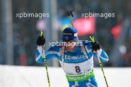 05.03.2011, Khanty-Mansiysk, Russia (RUS): Vincent Jay (FRA), Fischer, Rottefella, OneWay - IBU world championships biathlon, sprint men, Khanty-Mansiysk (RUS). www.xpb.cc. © Manzoni/xpb.cc. Every downloaded picture is fee-liable.