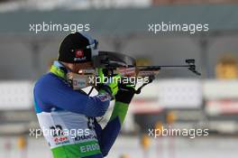 05.03.2011, Khanty-Mansiysk, Russia (RUS): Klemen Bauer (SLO), Fischer, Rottefella, Alpina, Swix - IBU world championships biathlon, sprint men, Khanty-Mansiysk (RUS). www.xpb.cc. © Manzoni/xpb.cc. Every downloaded picture is fee-liable.