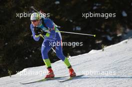 05.03.2011, Khanty-Mansiysk, Russia (RUS): Vasja Rupnik (SLO), Fischer, Rottefella, Alpina, One Way  - IBU world championships biathlon, sprint men, Khanty-Mansiysk (RUS). www.xpb.cc. © Manzoni/xpb.cc. Every downloaded picture is fee-liable.