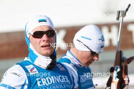 05.03.2011, Khanty-Mansiysk, Russia (RUS): Indrek Tobreluts (EST), Madshus, Rottefella, Swix - IBU world championships biathlon, sprint men, Khanty-Mansiysk (RUS). www.xpb.cc. © Manzoni/xpb.cc. Every downloaded picture is fee-liable.