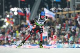 05.03.2011, Khanty-Mansiysk, Russia (RUS): Magdalena Neuner (GER), Fischer, Rottefella, Exel, adidas - IBU world championships biathlon, sprint women, Khanty-Mansiysk (RUS). www.xpb.cc. © Manzoni/xpb.cc. Every downloaded picture is fee-liable.