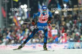 05.03.2011, Khanty-Mansiysk, Russia (RUS): Kaisa Maekaeraeinen (FIN), Fischer, Rottefella, Leki, Odlo - IBU world championships biathlon, sprint women, Khanty-Mansiysk (RUS). www.xpb.cc. © Manzoni/xpb.cc. Every downloaded picture is fee-liable.