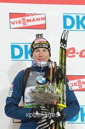 05.03.2011, Khanty-Mansiysk, Russia (RUS): Anastasiya Kuzmina (SVK), Fischer, Salomon, Exel - IBU world championships biathlon, sprint women, Khanty-Mansiysk (RUS). www.xpb.cc. © Manzoni/xpb.cc. Every downloaded picture is fee-liable.