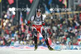 05.03.2011, Khanty-Mansiysk, Russia (RUS): Ramona Dueringer (AUT), Fischer, Rottefella, Leki - IBU world championships biathlon, sprint women, Khanty-Mansiysk (RUS). www.xpb.cc. © Manzoni/xpb.cc. Every downloaded picture is fee-liable.