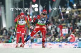 05.03.2011, Khanty-Mansiysk, Russia (RUS): Venika Vitkova (CZE), Fischer - IBU world championships biathlon, sprint women, Khanty-Mansiysk (RUS). www.xpb.cc. © Manzoni/xpb.cc. Every downloaded picture is fee-liable.