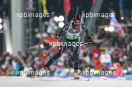 05.03.2011, Khanty-Mansiysk, Russia (RUS): Selina Gasparin (SUI), Rossignol, Rottefella, Leki, ODLO - IBU world championships biathlon, sprint women, Khanty-Mansiysk (RUS). www.xpb.cc. © Manzoni/xpb.cc. Every downloaded picture is fee-liable.