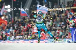 05.03.2011, Khanty-Mansiysk, Russia (RUS): Olena Pidhrushna (UKR), Fischer, Rottefella - IBU world championships biathlon, sprint women, Khanty-Mansiysk (RUS). www.xpb.cc. © Manzoni/xpb.cc. Every downloaded picture is fee-liable.