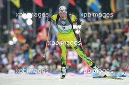 05.03.2011, Khanty-Mansiysk, Russia (RUS): Anastasiya Kuzmina (SVK), Fischer, Salomon, Exel - IBU world championships biathlon, sprint women, Khanty-Mansiysk (RUS). www.xpb.cc. © Manzoni/xpb.cc. Every downloaded picture is fee-liable.