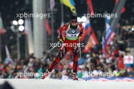 05.03.2011, Khanty-Mansiysk, Russia (RUS): Ann Kristin Aafedt Flatland (NOR), Madshus, Rottefella, Alpina, Swix, ODLO - IBU world championships biathlon, sprint women, Khanty-Mansiysk (RUS). www.xpb.cc. © Manzoni/xpb.cc. Every downloaded picture is fee-liable.