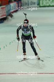 05.03.2011, Khanty-Mansiysk, Russia (RUS): Elisa Gasparin (SUI), Rossignol, Rottefella, Leki, ODLO - IBU world championships biathlon, sprint women, Khanty-Mansiysk (RUS). www.xpb.cc. © Manzoni/xpb.cc. Every downloaded picture is fee-liable.