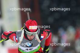 05.03.2011, Khanty-Mansiysk, Russia (RUS): Marie Dorin (FRA), Rossignol, Rottefella, OneWay - IBU world championships biathlon, sprint women, Khanty-Mansiysk (RUS). www.xpb.cc. © Manzoni/xpb.cc. Every downloaded picture is fee-liable.