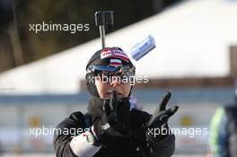 02.03.2011, Khanty-Mansiysk, Russia (RUS): Agnieszka Cyl (POL) - IBU world championships biathlon, training, Khanty-Mansiysk (RUS). www.xpb.cc. © Manzoni/xpb.cc. Every downloaded picture is fee-liable.