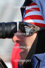 02.03.2011, Khanty-Mansiysk, Russia (RUS): Armin Auchentaller (ITA), mens coach team USA - IBU world championships biathlon, training, Khanty-Mansiysk (RUS). www.xpb.cc. © Manzoni/xpb.cc. Every downloaded picture is fee-liable.