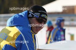 02.03.2011, Khanty-Mansiysk, Russia (RUS): Jonas Johansson (SWE), coach Team Sweden - IBU world championships biathlon, training, Khanty-Mansiysk (RUS). www.xpb.cc. © Manzoni/xpb.cc. Every downloaded picture is fee-liable.