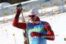 02.03.2011, Khanty-Mansiysk, Russia (RUS): Emil Hegle Svendsen (NOR), Madshus, Rottefella, Swix, Odlo - IBU world championships biathlon, training, Khanty-Mansiysk (RUS). www.xpb.cc. © Manzoni/xpb.cc. Every downloaded picture is fee-liable.