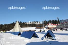 01.03.2011, Khanty-Mansiysk, Russia (RUS): Biathlon Feature: The venue under construction - IBU world championships biathlon, training, Khanty-Mansiysk (RUS). www.xpb.cc. © Manzoni/xpb.cc. Every downloaded picture is fee-liable.