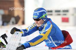 02.03.2011, Khanty-Mansiysk, Russia (RUS): Anna Carin Zidek (SWE), Salomon, Leki, adidas - IBU world championships biathlon, training, Khanty-Mansiysk (RUS). www.xpb.cc. © Manzoni/xpb.cc. Every downloaded picture is fee-liable.