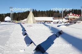 01.03.2011, Khanty-Mansiysk, Russia (RUS): Biathlon Feature: The venue under construction - IBU world championships biathlon, training, Khanty-Mansiysk (RUS). www.xpb.cc. © Manzoni/xpb.cc. Every downloaded picture is fee-liable.