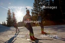 02.03.2011, Khanty-Mansiysk, Russia (RUS): Teja Gregorin (SLO), Fischer, Rottefella, Alpina, Leki - IBU world championships biathlon, training, Khanty-Mansiysk (RUS). www.xpb.cc. © Manzoni/xpb.cc. Every downloaded picture is fee-liable.