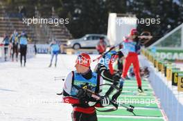 02.03.2011, Khanty-Mansiysk, Russia (RUS): Julian Eberhard (AUT), Atomic  - IBU world championships biathlon, training, Khanty-Mansiysk (RUS). www.xpb.cc. © Manzoni/xpb.cc. Every downloaded picture is fee-liable.