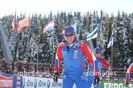 01.03.2011, Khanty-Mansiysk, Russia (RUS): Ivan Tcherezov (RUS), Fischer, Rottefella, Swix, adidas - IBU world championships biathlon, training, Khanty-Mansiysk (RUS). www.xpb.cc. © Manzoni/xpb.cc. Every downloaded picture is fee-liable.