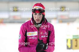 02.03.2011, Khanty-Mansiysk, Russia (RUS): Marie Laure Brunet (FRA), Rossignol, Rottefella, Swix - IBU world championships biathlon, training, Khanty-Mansiysk (RUS). www.xpb.cc. © Manzoni/xpb.cc. Every downloaded picture is fee-liable.