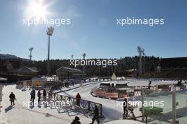 01.03.2011, Khanty-Mansiysk, Russia (RUS): Biathlon Feature: The stadium under construction - IBU world championships biathlon, training, Khanty-Mansiysk (RUS). www.xpb.cc. © Manzoni/xpb.cc. Every downloaded picture is fee-liable.