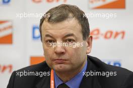 01.03.2011, Khanty-Mansiysk, Russia (RUS): Sergey Kushchenko (RUS), 1st vice president IBU - IBU world championships biathlon, opening ceremony, Khanty-Mansiysk (RUS). www.xpb.cc. © Manzoni/xpb.cc. Every downloaded picture is fee-liable.