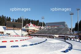 01.03.2011, Khanty-Mansiysk, Russia (RUS): Biathlon Feature: The stadium under construction - IBU world championships biathlon, training, Khanty-Mansiysk (RUS). www.xpb.cc. © Manzoni/xpb.cc. Every downloaded picture is fee-liable.