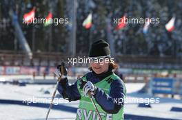 02.03.2011, Khanty-Mansiysk, Russia (RUS): Liv Grete Poiree (NOR) - IBU world championships biathlon, training, Khanty-Mansiysk (RUS). www.xpb.cc. © Manzoni/xpb.cc. Every downloaded picture is fee-liable.