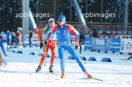 02.03.2011, Khanty-Mansiysk, Russia (RUS): Ivan Tcherezov (RUS), Fischer, Rottefella, Swix, adidas - IBU world championships biathlon, training, Khanty-Mansiysk (RUS). www.xpb.cc. © Manzoni/xpb.cc. Every downloaded picture is fee-liable.