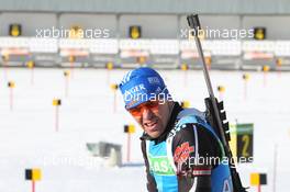 02.03.2011, Khanty-Mansiysk, Russia (RUS): Michael Greis (GER), Madshus, Rottefella, OneWay, adidas - IBU world championships biathlon, training, Khanty-Mansiysk (RUS). www.xpb.cc. © Manzoni/xpb.cc. Every downloaded picture is fee-liable.