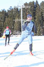 02.03.2011, Khanty-Mansiysk, Russia (RUS): Borut Nunar (SLO), IBU assistent race director with the IBU video cam - IBU world championships biathlon, training, Khanty-Mansiysk (RUS). www.xpb.cc. © Manzoni/xpb.cc. Every downloaded picture is fee-liable.