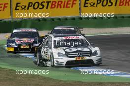 01.05.2011 Hockenheim, Germany,  Maro Engel (GER), Muecke Motorsport, AMG Mercedes C-Klasse - DTM 2010 at Hockenheimring