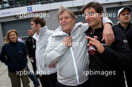 18.06.2011 Klettwitz, Germany,  Norbet Norbert Haug (GER), Sporting Director Mercedes-Benz, and Bruno Spengler (CAN), Team HWA AMG Mercedes