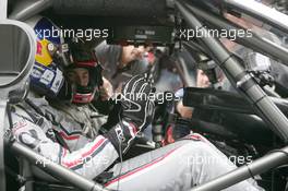 18.06.2011 Klettwitz, Germany,  David Coulthard (GBR), Muecke Motorsport, AMG Mercedes C-Klasse and Nicky Hayden (USA) Ducati