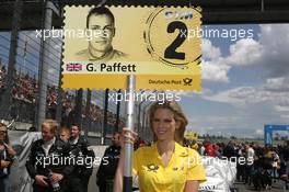 19.06.2011 Klettwitz, Germany,  Gridgirl of Gary Paffett (GBR), Team HWA AMG Mercedes, AMG Mercedes C-Klasse