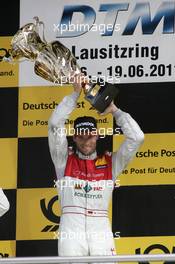 19.06.2011 Klettwitz, Germany,  Winner Martin Tomczyk (GER), Audi Sport Team Phoenix, Audi A4 DTM
