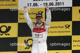 19.06.2011 Klettwitz, Germany,  Winner Martin Tomczyk (GER), Audi Sport Team Phoenix, Audi A4 DTM