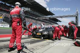 19.06.2011 Klettwitz, Germany,  Pistopp, Edoardo Mortara (ITA), Audi Sport Team Rosberg, Audi A4 DTM