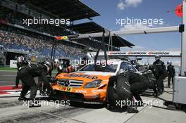 19.06.2011 Klettwitz, Germany,  Pistopp, Ralf Schumacher (GER), Team HWA AMG Mercedes, AMG Mercedes C-Klasse