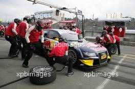 02.07.2011 Nürnberg, Germany,  Pistopp Miguel Molina (ESP), Audi Sport Team Abt Junior, Audi A4 DTM