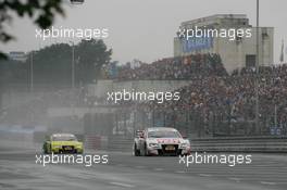 03.07.2011 Nürnberg, Germany,  Timo Scheider (GER), Audi Sport Team Abt, Audi A4 DTM and Martin Tomczyk (GER), Audi Sport Team Phoenix, Audi A4 DTM