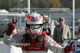 22.10.2011 Hockenheim, Germany, &#xD;Poleposition Miguel Molina (ESP), Audi Sport Team Abt Junior, Audi A4 DTM - DTM Championship 2011, Round 10, Hockenheim, Saturday Qualifying